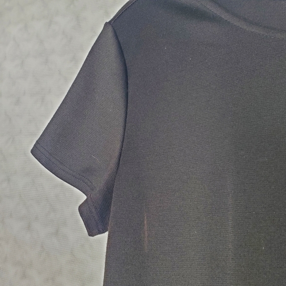 Charming Charlie Black Peplum Top - Picture 2 of 5